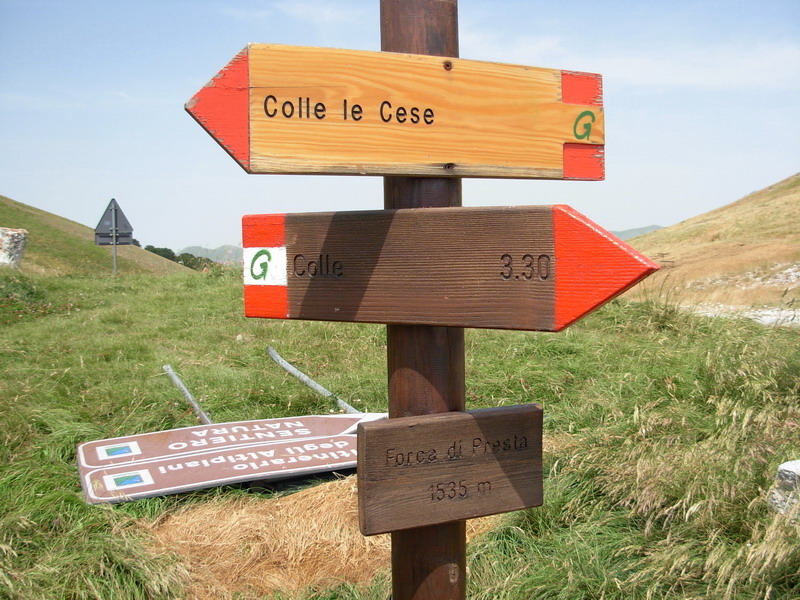 in alta quota nei miei Sibillini